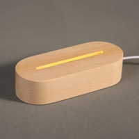 Table light with pencil for notes